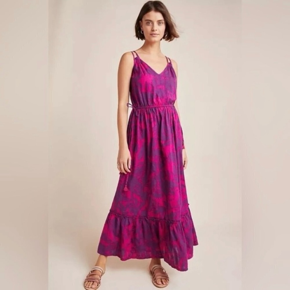 Anthropologie Maxi Beach Dress XL NWT